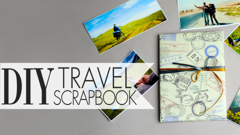  DIY Travel Scrapbook 